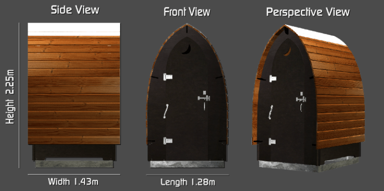 Kazuba KL1 Dimensions