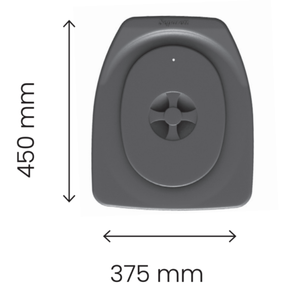 Separett Privy 500 Measurements