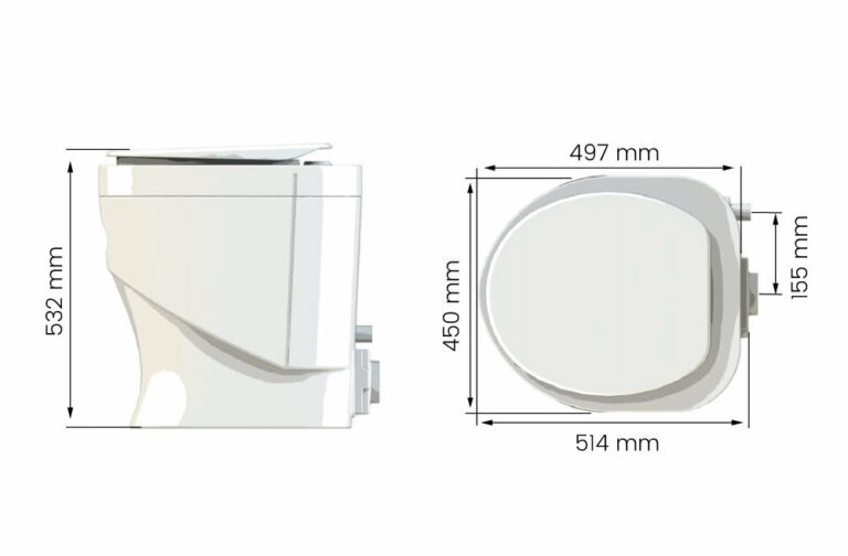 Separett Weekend Prime Composttoilet – Handmatig Droogscheidingstoilet, Zonder Stroom Of Water, Ideaal Voor Tuinhuis En Camper, Zweeds Design