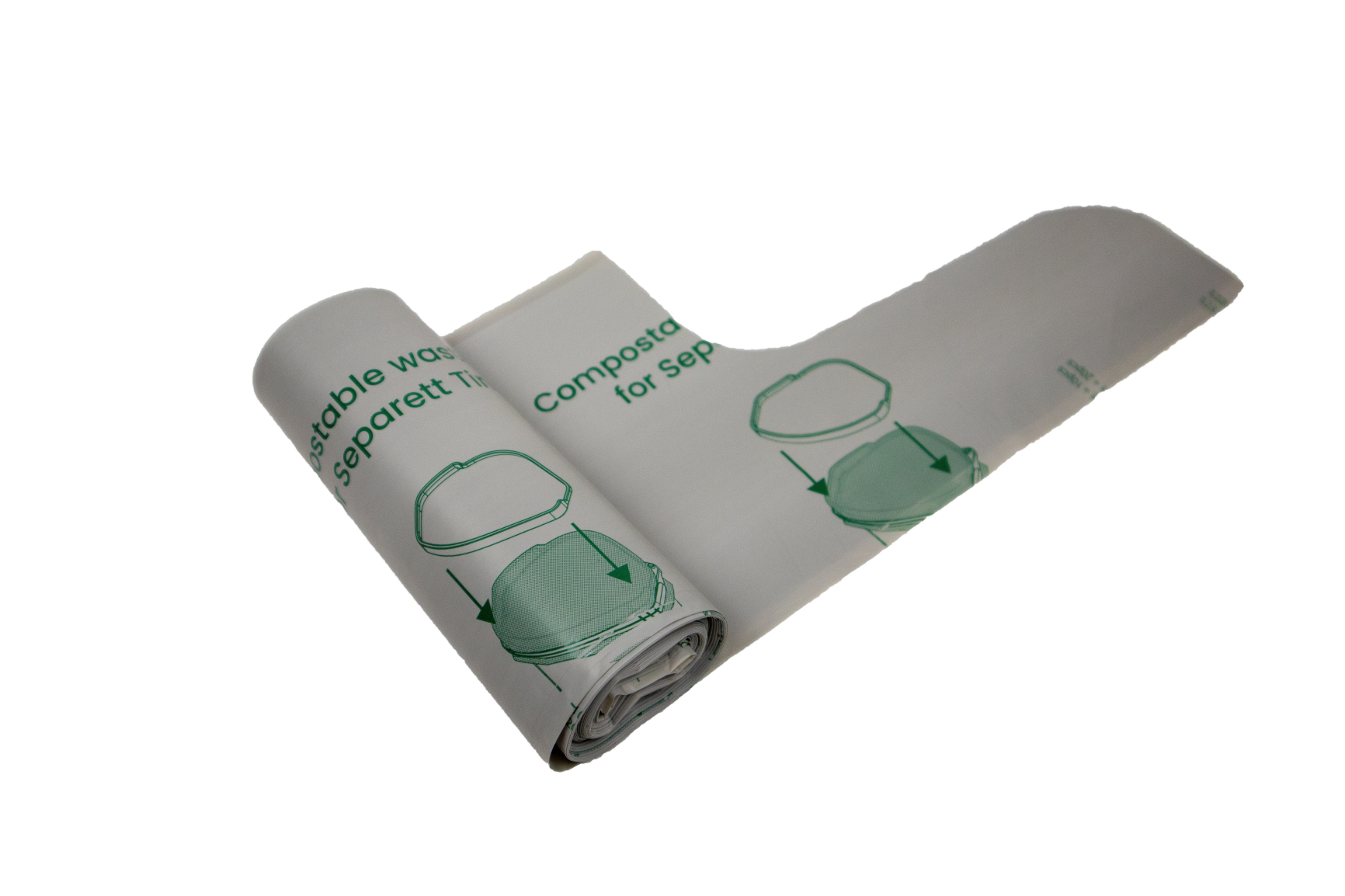 Compostable Bags for Separett Tiny WooWoo Waterless and Composting Toilets