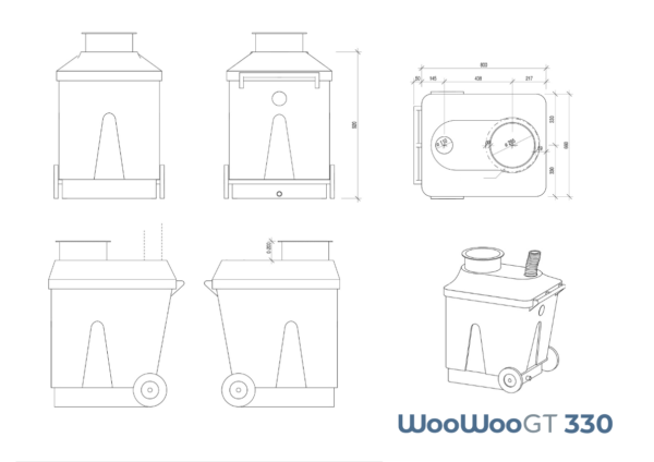 WooWooGT 330 Measurements