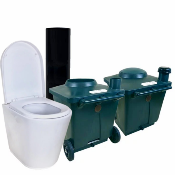 WooWoo GT 120 LUX toilet with porcelain pedestal