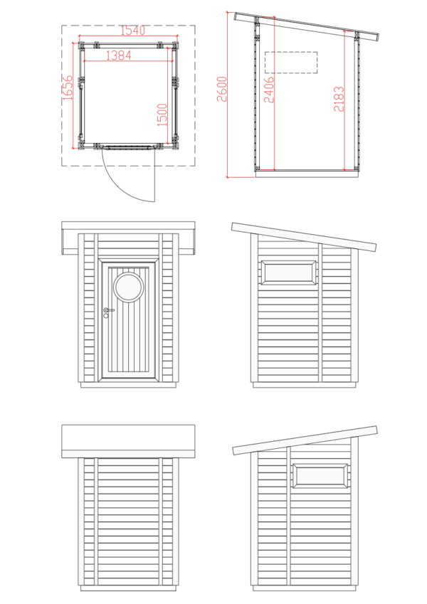 WooWoo GT Cabin dimensions