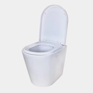 WooWoo GT LUX porcelain pedestal for composting toilet