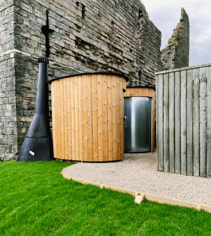 Kazuba KL2 toilets at Dunstanburgh Castle