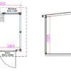 WooWoo GT Accessible Cabin dimension drawings