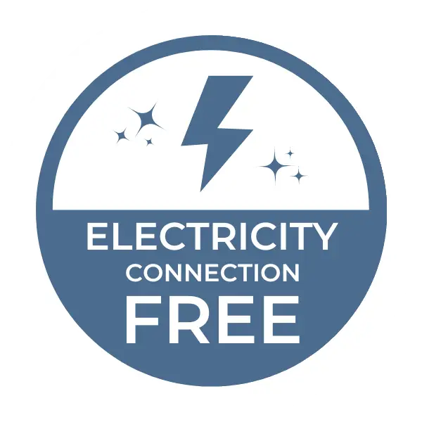 Electricity connection free logo