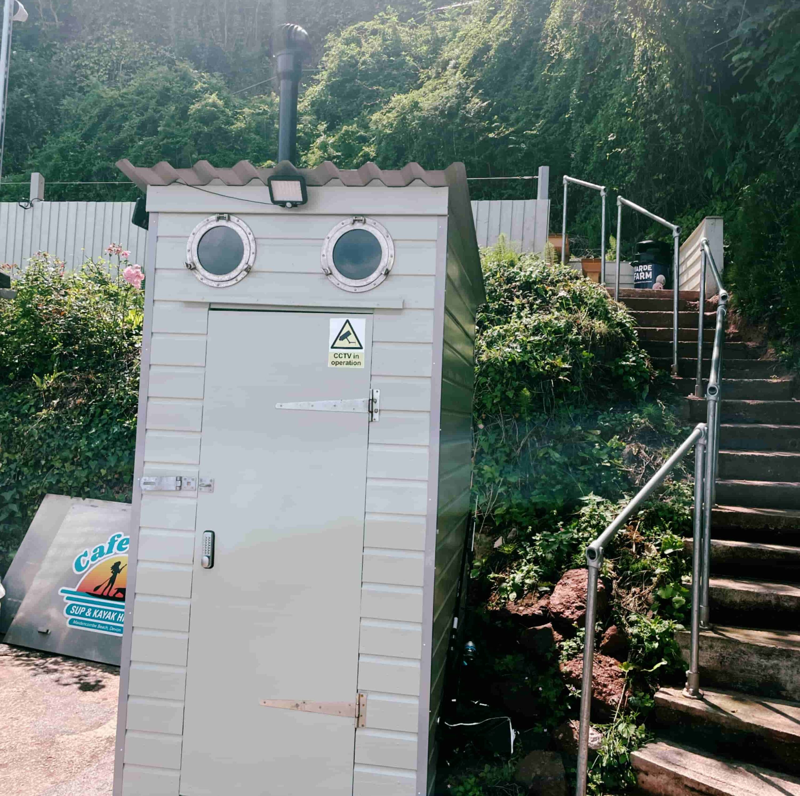 Remote Beachside Cafe Gets Relief With The WooWoo GT Toilet WooWoo 