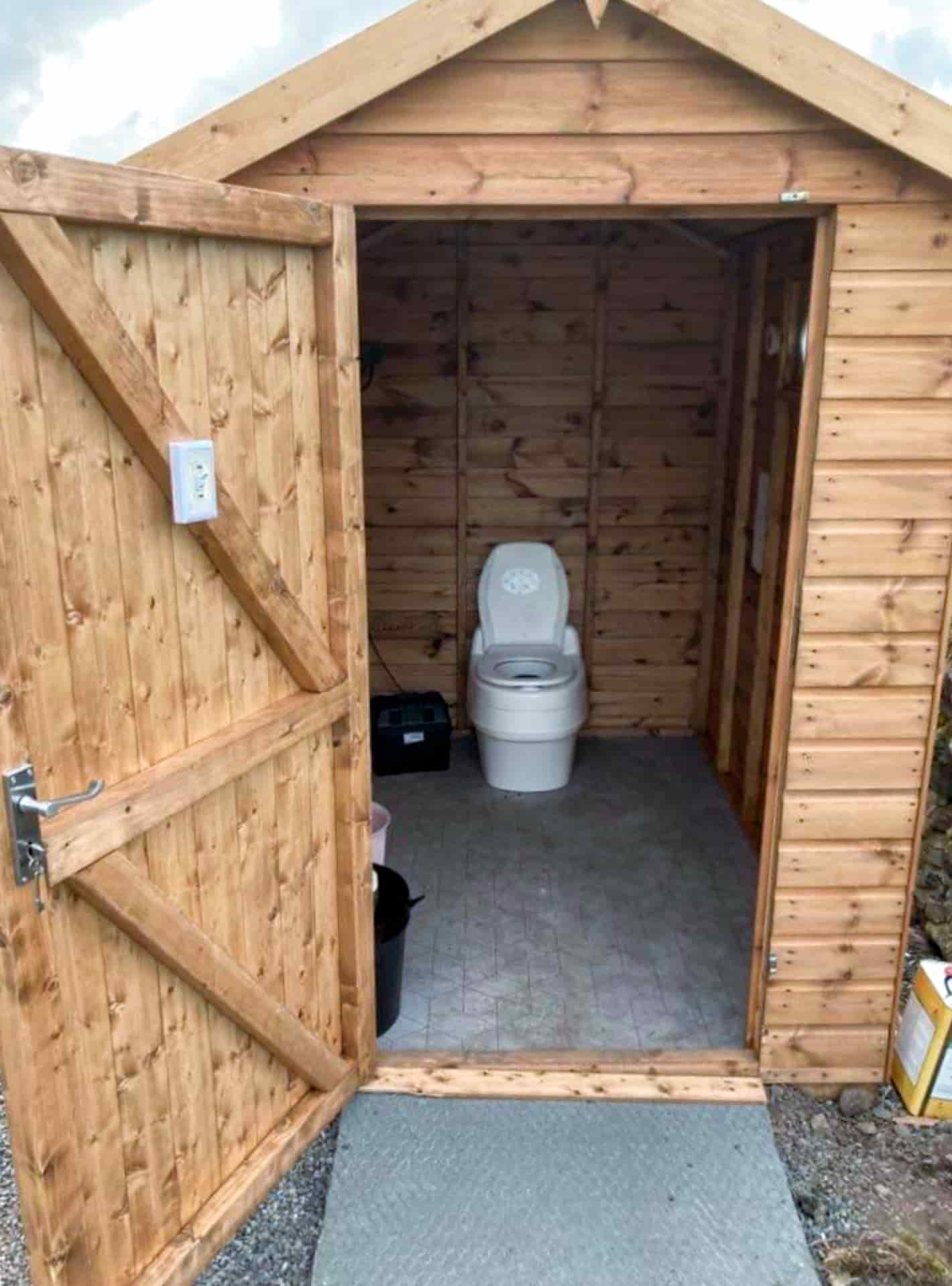 View inside the WooWoo Loo at Animals Supporting People