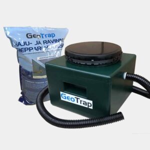 GeoTrap nutrient filter with bag of mineral