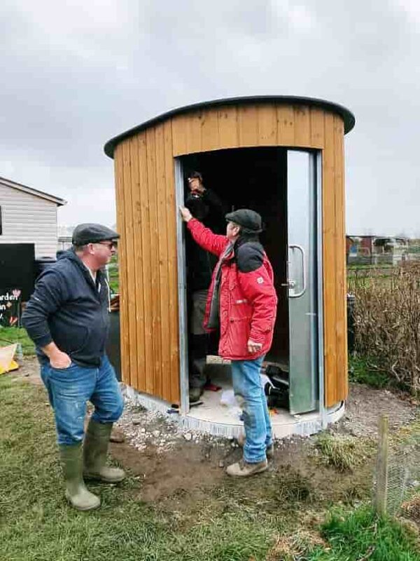 Barton Allotments come together to purchase and install a Kazuba KL2