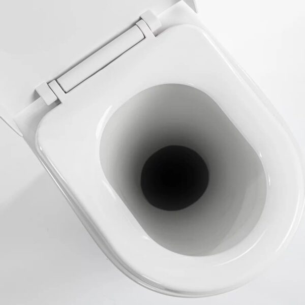 WooWoo GT Porcelain drop-through toilet pedestal - Image 8