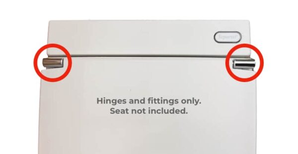 Seat Hinges for Separett Tiny - Service Pack 13030-01 - Image 3