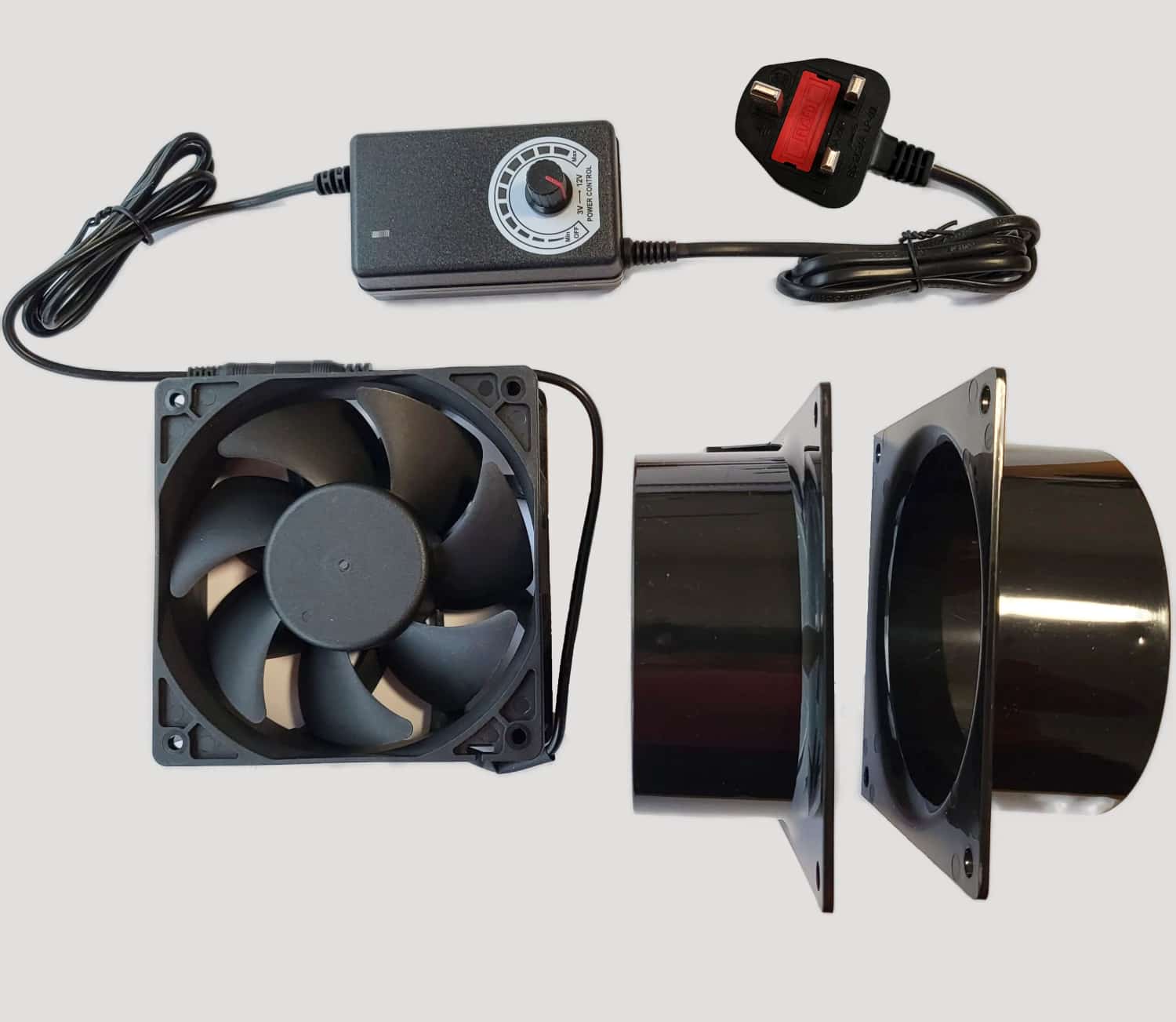 WooWoo GT Duct Fan 230v Or 12v WooWoo Waterless And Composting Toilets