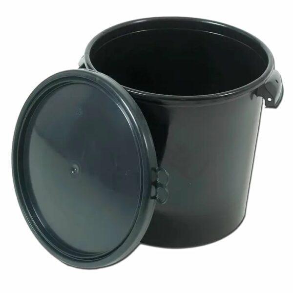 Part code 1035-01. 28.5 litre container with lid for Separett Weekend