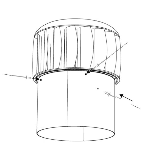 Kazuba fan and collar