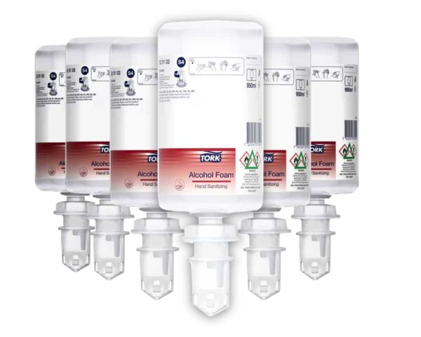 Alcohol Gel Hand Sanitiser Refill - 6 x 1ltr
