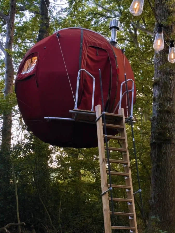 The Tree Trent at Strawberry Lane Tree Tents